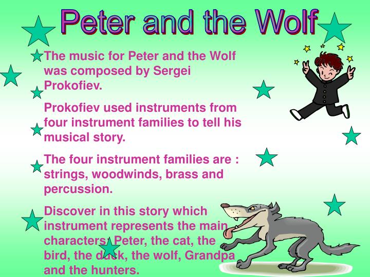 Peter And The Wolf Powerpoint - KibrisPDR