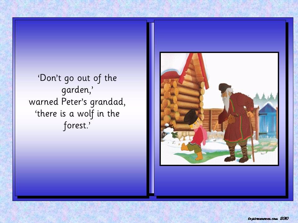 Detail Peter And The Wolf Powerpoint Nomer 17