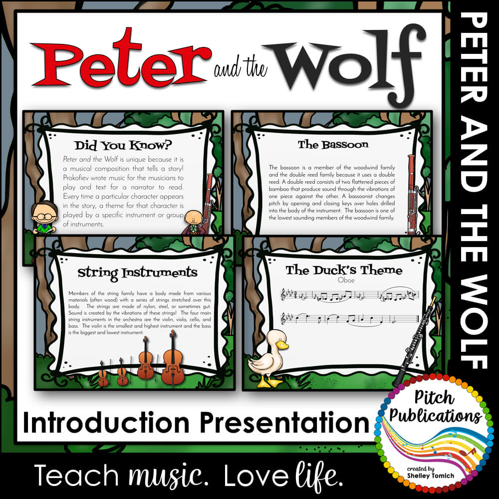 Detail Peter And The Wolf Powerpoint Nomer 6