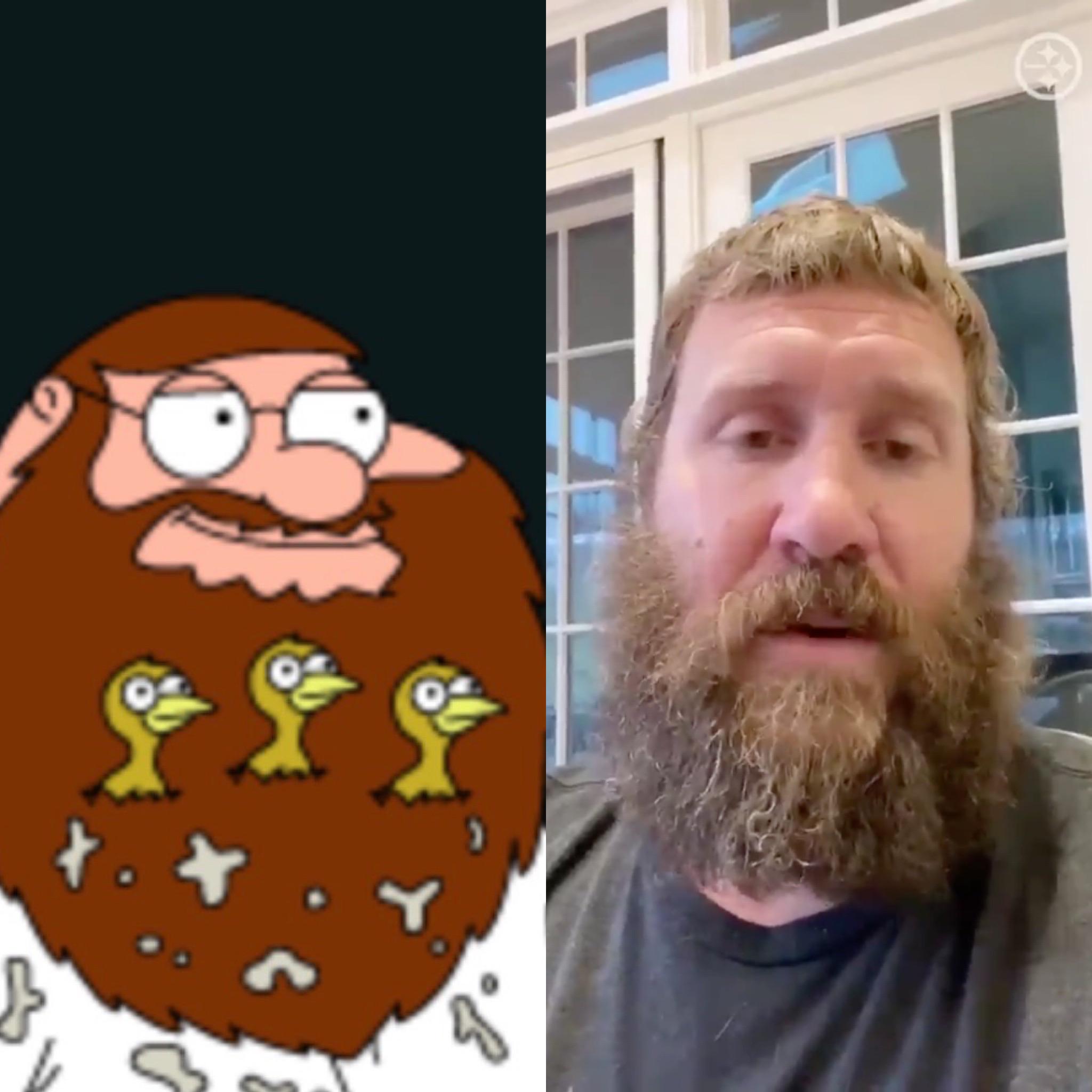 Detail Peter Griffin Bird In Beard Nomer 23