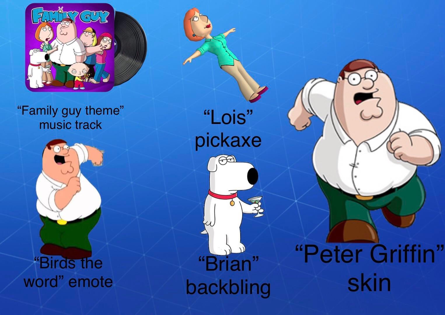 Detail Peter Griffin Fortnite Dance Nomer 16