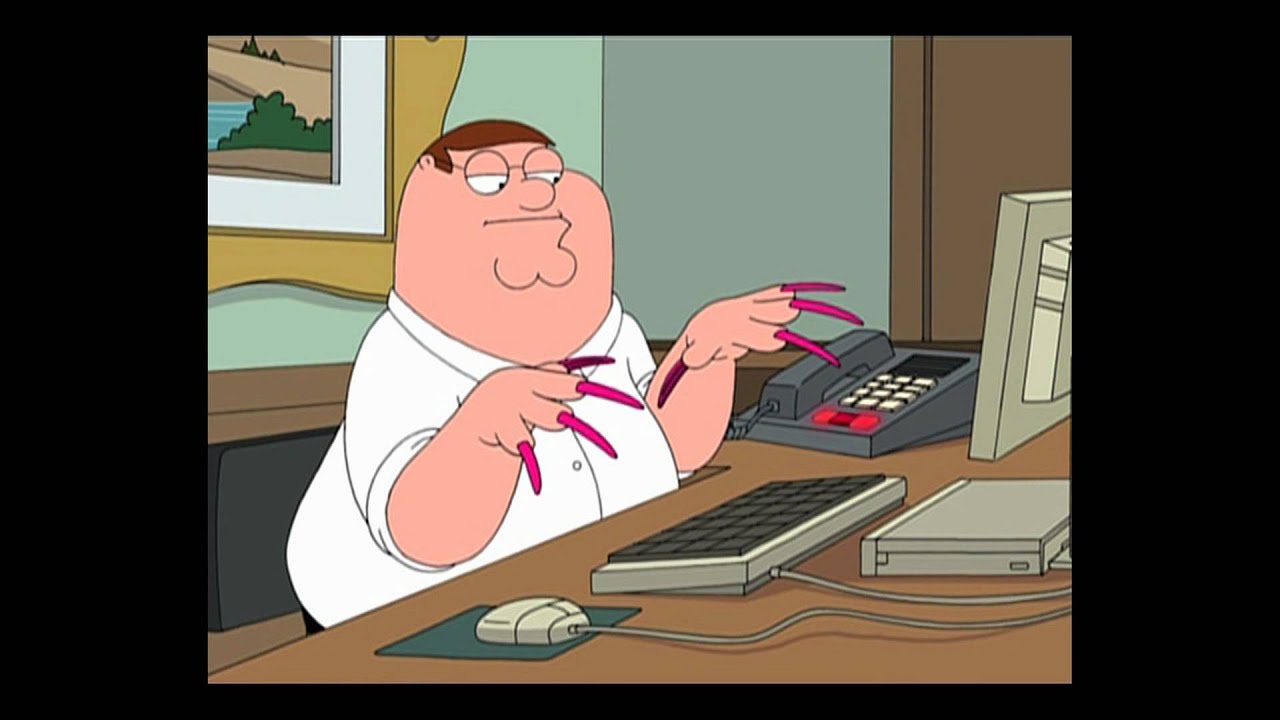 Detail Peter Griffin With Nails Nomer 5