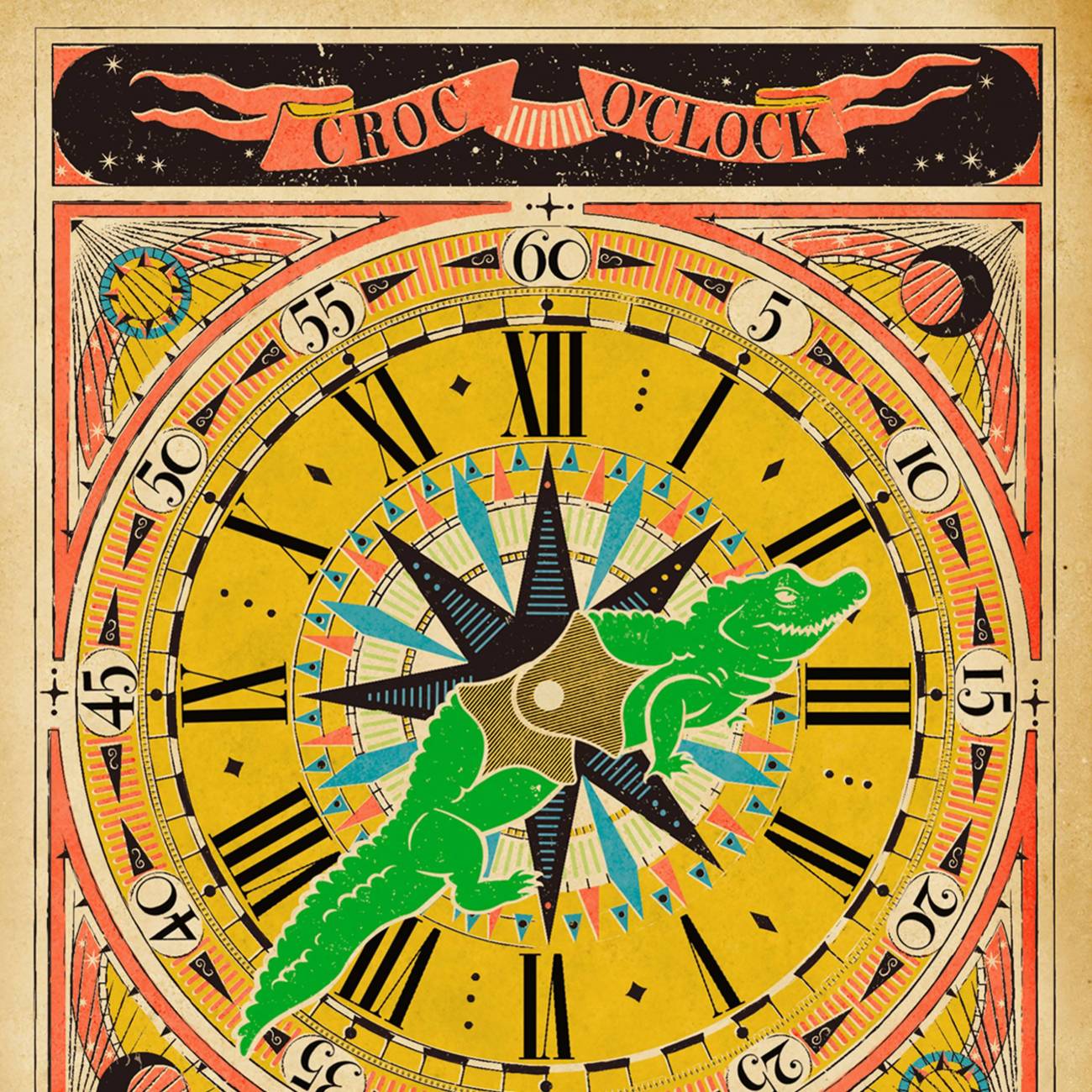 Detail Peter Pan Crocodile Clock Nomer 25