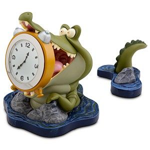 Detail Peter Pan Crocodile Clock Nomer 6