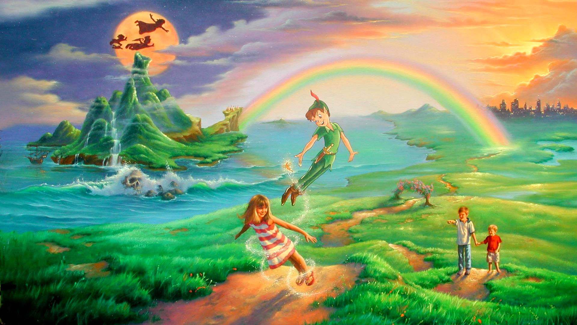 Detail Peter Pan Desktop Wallpaper Nomer 24