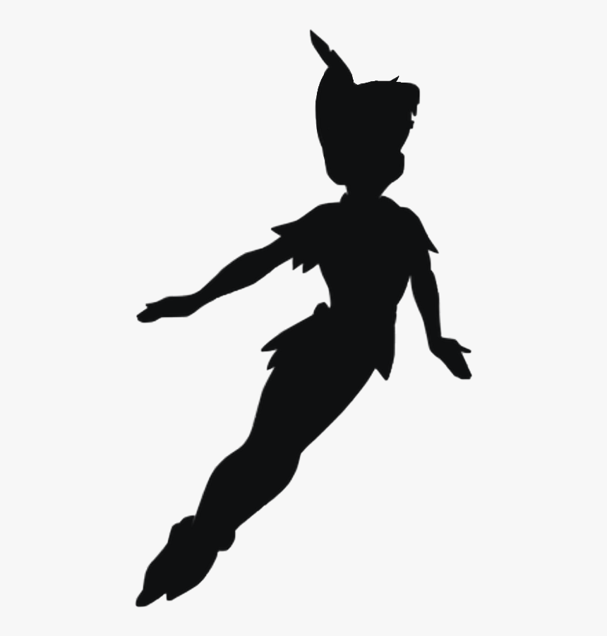 Detail Peter Pan Flying Shadow Silhouette Nomer 4