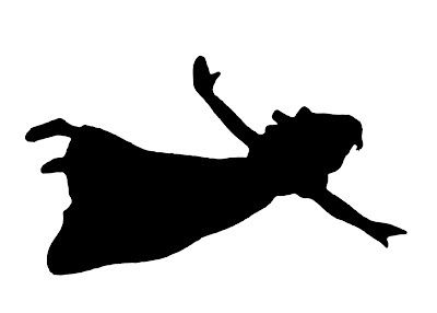 Detail Peter Pan Flying Shadow Silhouette Nomer 41