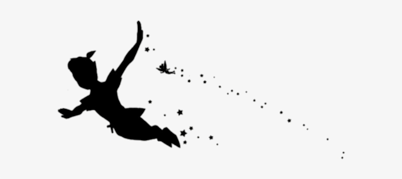 Detail Peter Pan Flying Shadow Silhouette Nomer 6