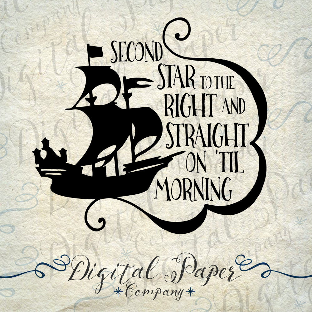 Detail Peter Pan Pirate Ship Silhouette Nomer 17