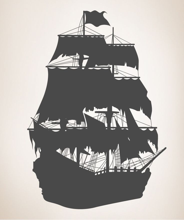 Detail Peter Pan Pirate Ship Silhouette Nomer 25