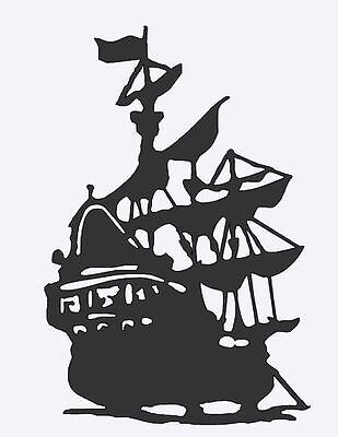 Detail Peter Pan Pirate Ship Silhouette Nomer 26