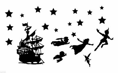 Detail Peter Pan Pirate Ship Silhouette Nomer 27