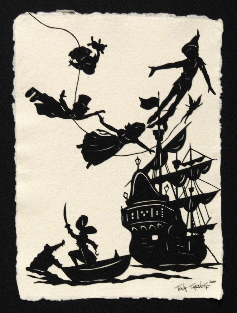 Detail Peter Pan Pirate Ship Silhouette Nomer 32