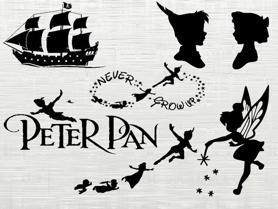 Detail Peter Pan Pirate Ship Silhouette Nomer 33