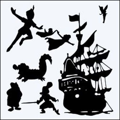 Detail Peter Pan Pirate Ship Silhouette Nomer 7