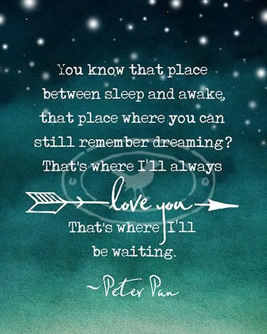 Detail Peter Pan Quotes Nomer 14