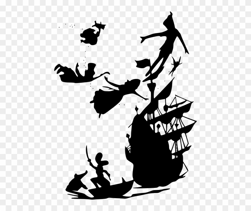 Detail Peter Pan Silhouette Clip Art Nomer 14