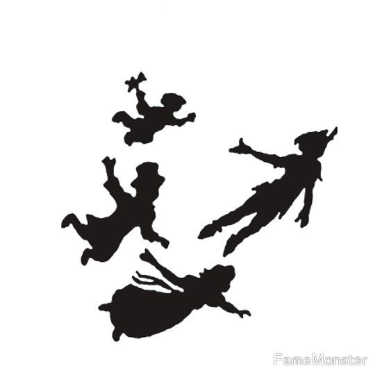 Detail Peter Pan Silhouette Clip Art Nomer 4