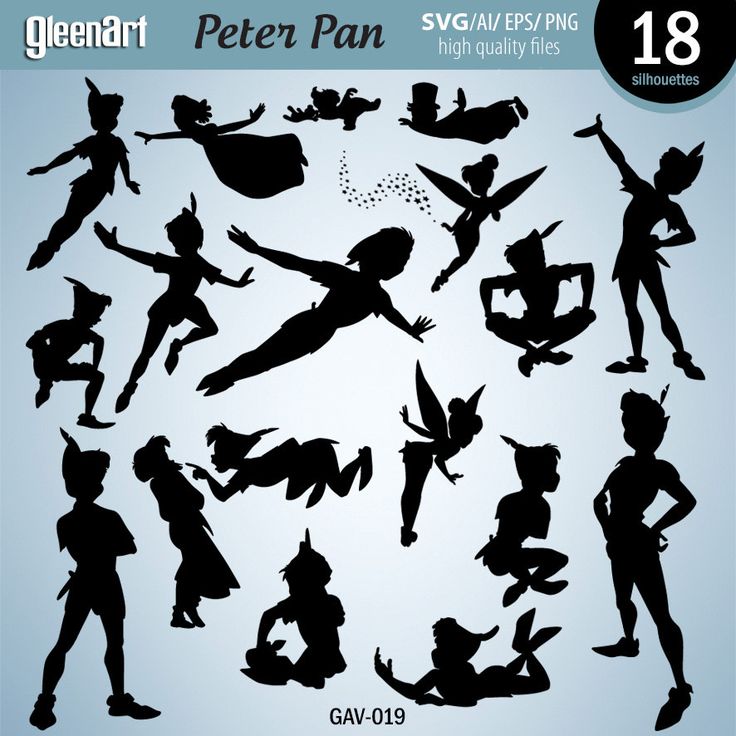 Detail Peter Pan Silhouette Clip Art Nomer 34