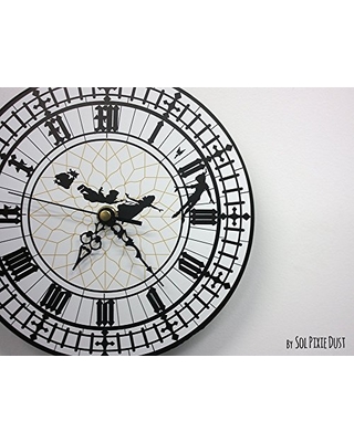 Detail Peter Pan Silhouette Clock Nomer 21