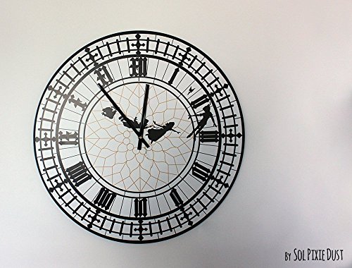Detail Peter Pan Silhouette Clock Nomer 31