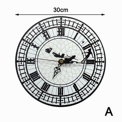 Detail Peter Pan Silhouette Clock Nomer 48