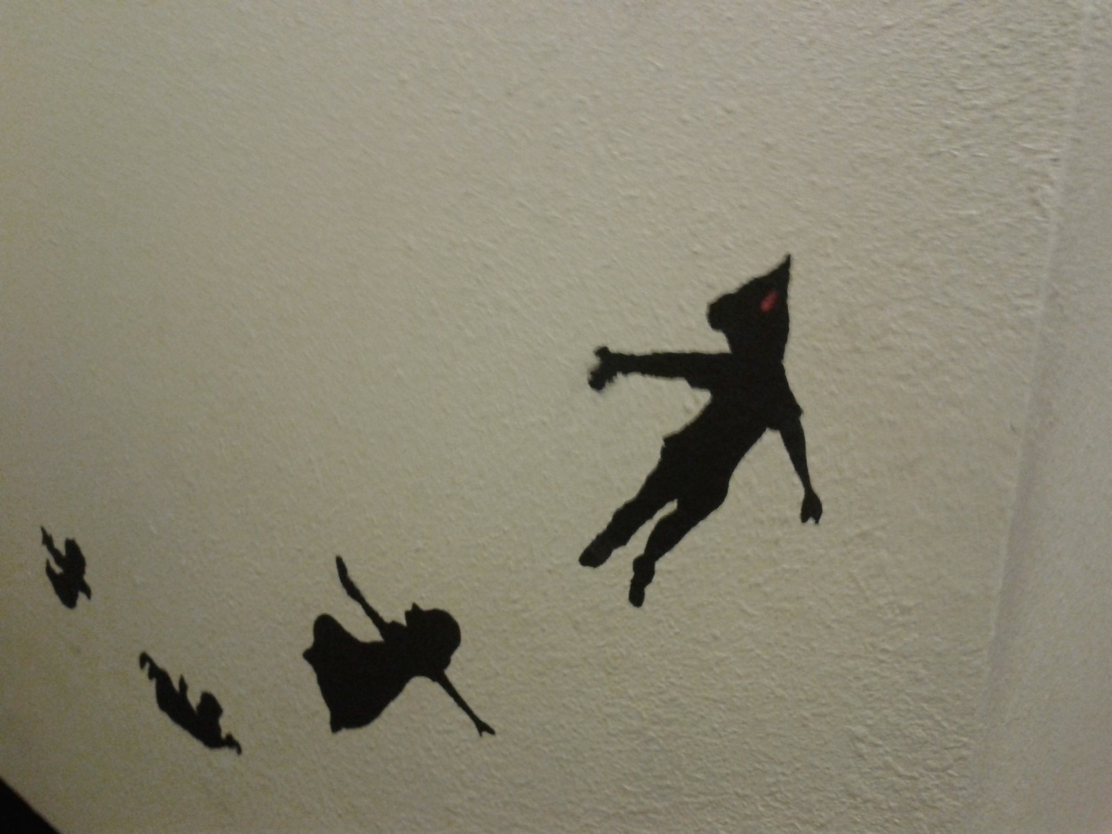 Detail Peter Pan Silhouette Painting Nomer 20