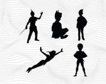 Detail Peter Pan Silhouette Vector Nomer 10