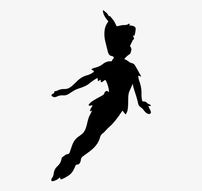 Detail Peter Pan Silhouette Vector Nomer 3