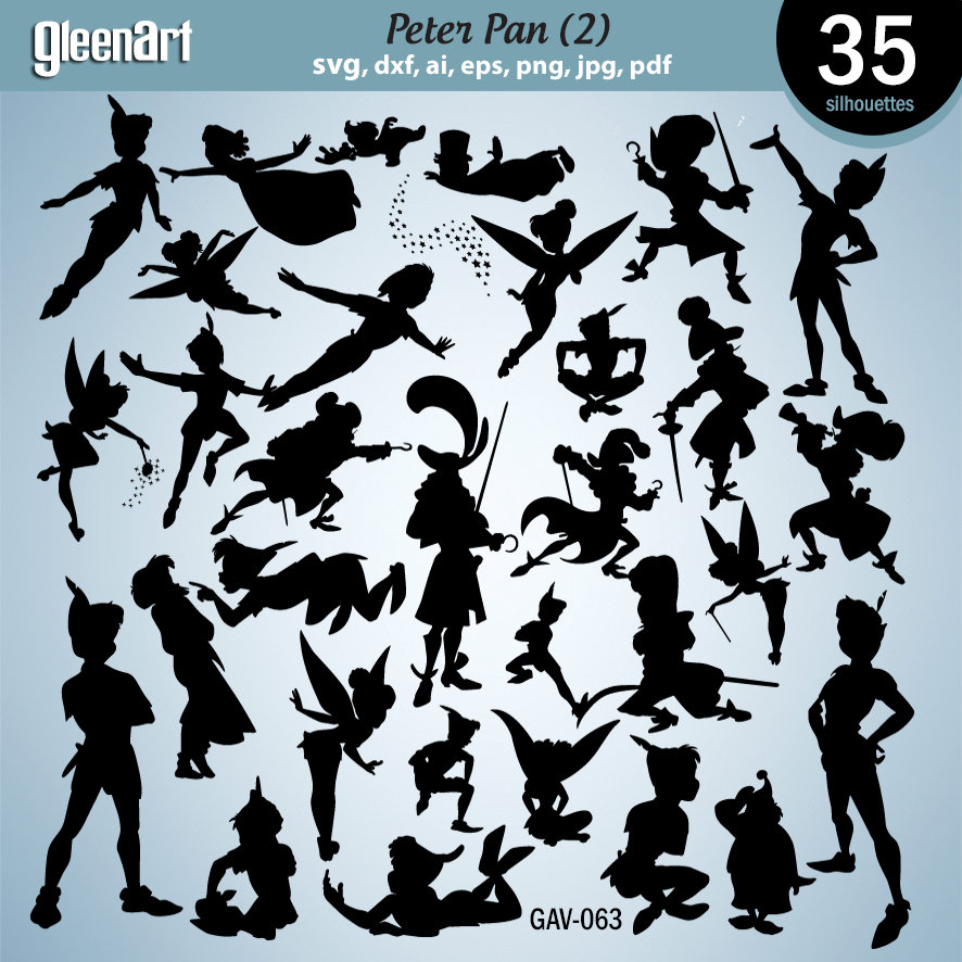 Detail Peter Pan Silhouette Vector Nomer 26