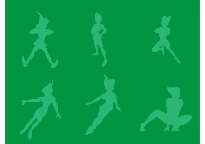 Detail Peter Pan Silhouette Vector Nomer 40