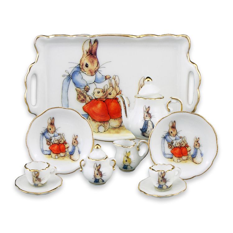 Detail Peter Rabbit Miniature Tea Set Nomer 9