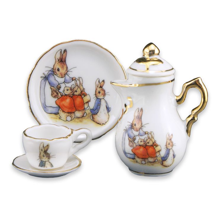 Detail Peter Rabbit Miniature Tea Set Nomer 15