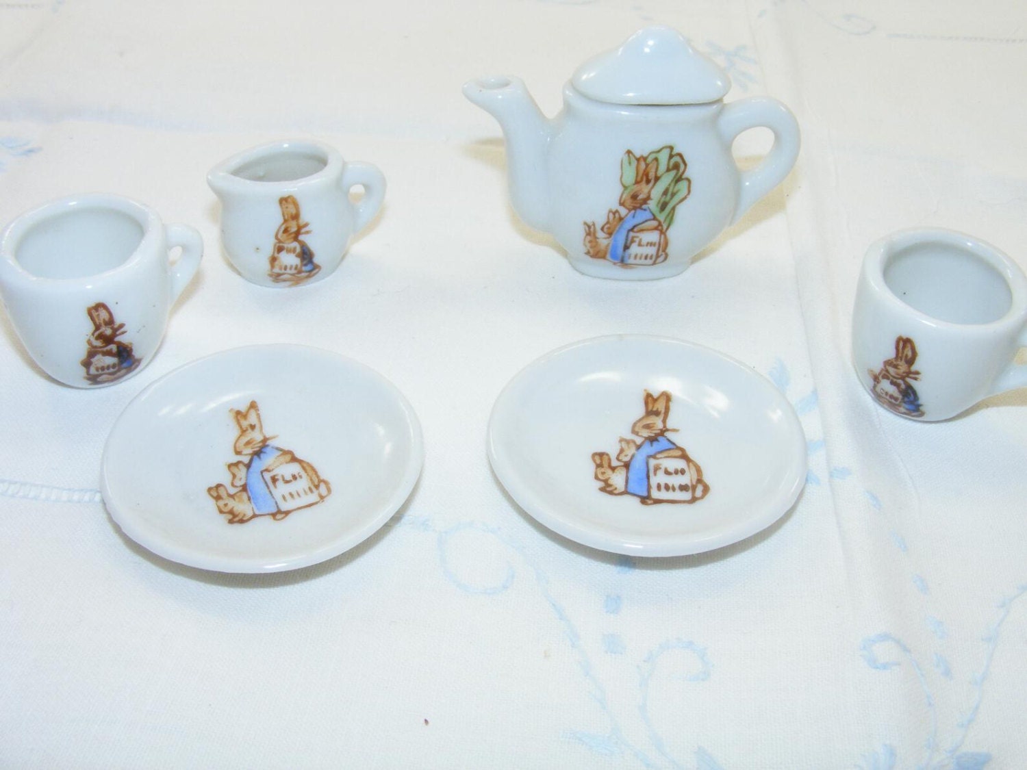 Detail Peter Rabbit Miniature Tea Set Nomer 16