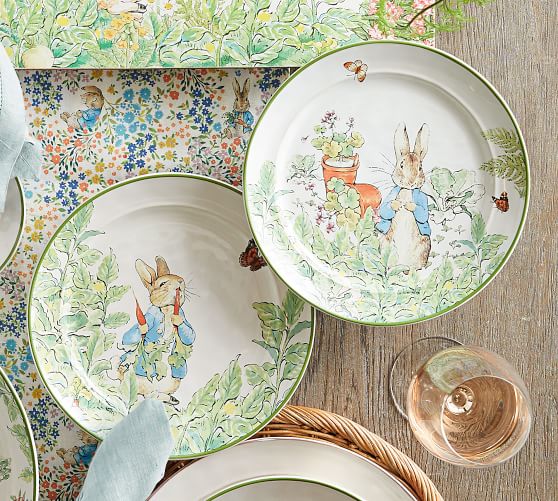 Detail Peter Rabbit Salad Plates Nomer 2