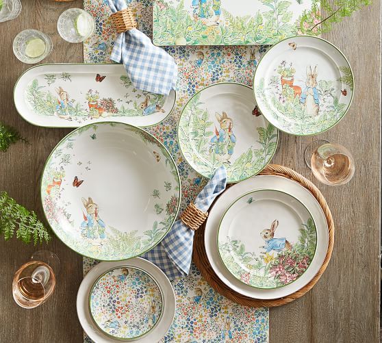 Detail Peter Rabbit Salad Plates Nomer 18