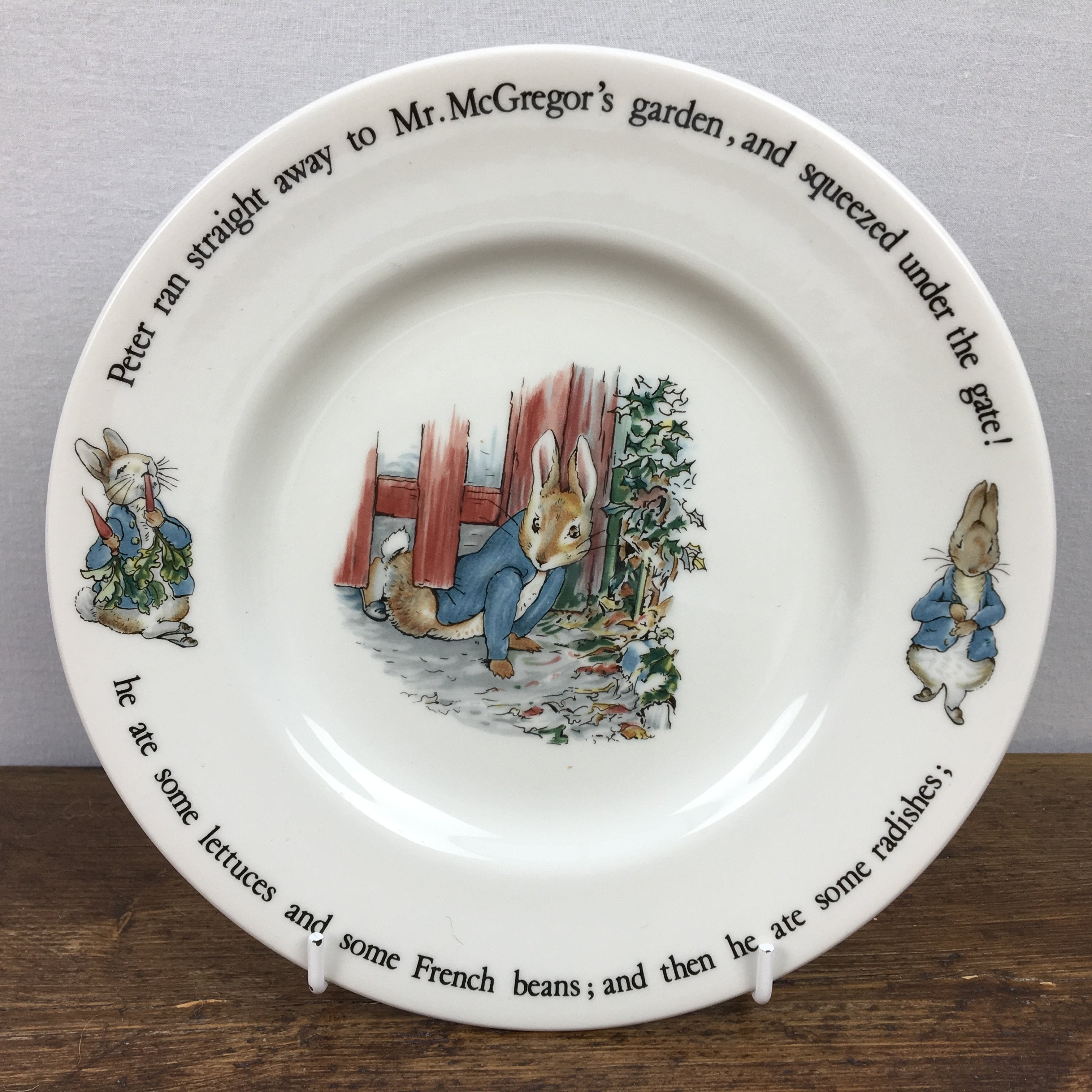 Detail Peter Rabbit Salad Plates Nomer 34