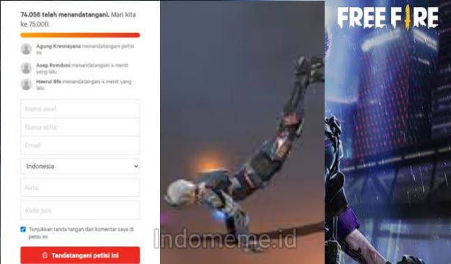 Detail Petisi Game Free Fire Nomer 22