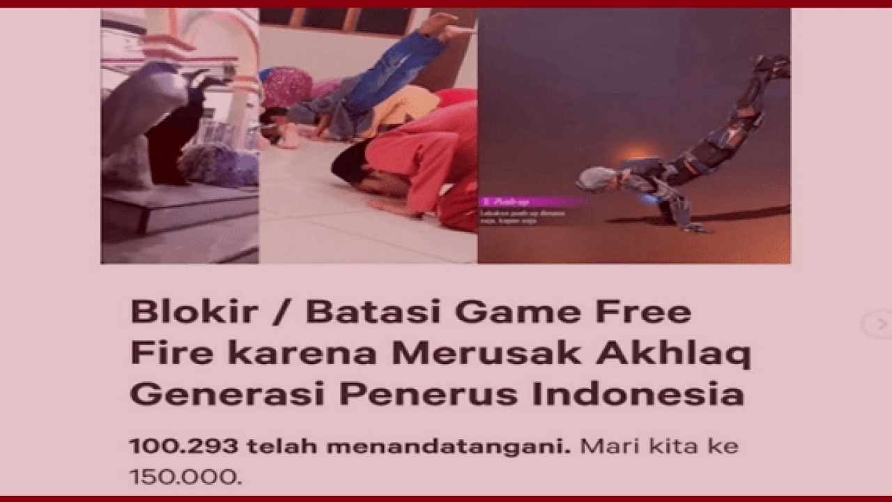 Detail Petisi Game Free Fire Nomer 35