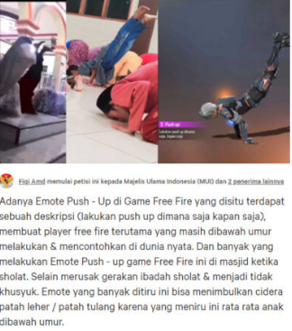 Detail Petisi Game Free Fire Nomer 39