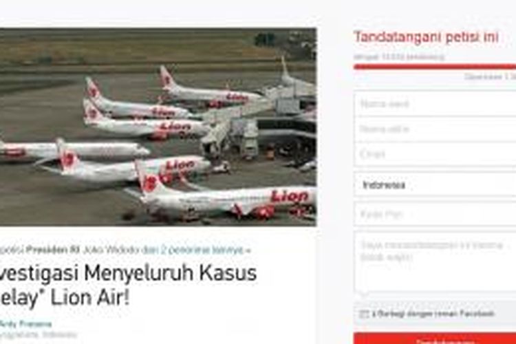 Petisi Lion Air - KibrisPDR