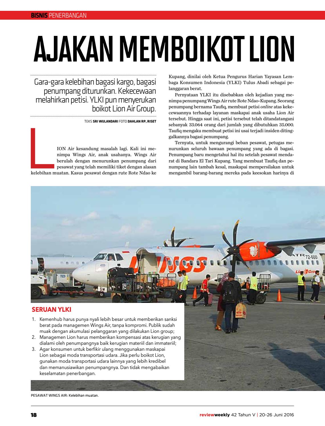 Detail Petisi Lion Air Nomer 43