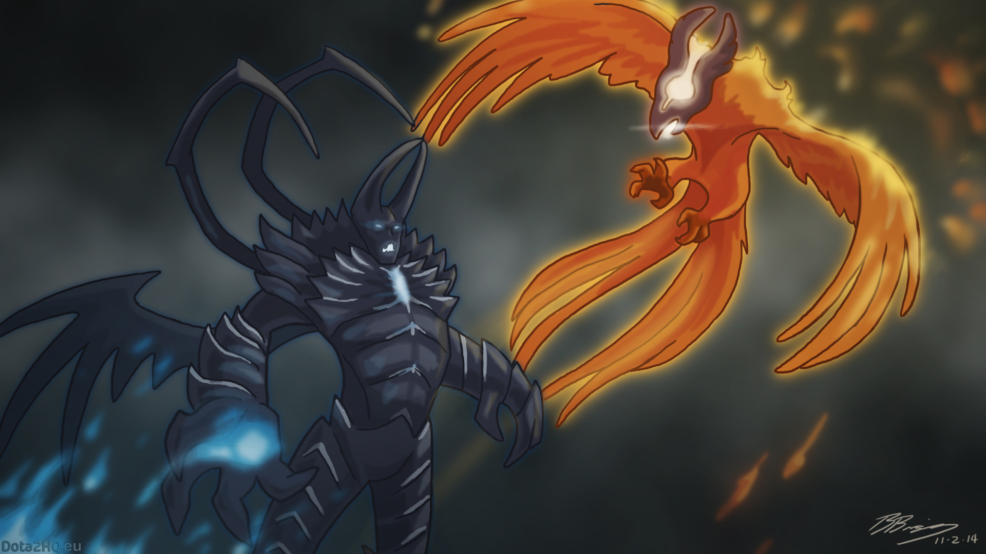 Detail Phoenix Dota 2 Wallpaper Hd Nomer 40