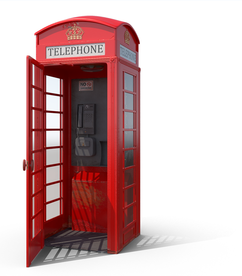 Phone Booth Png - KibrisPDR