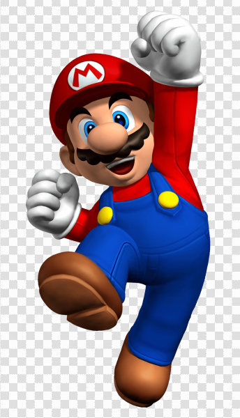 Detail Mario Transparent Png Nomer 19