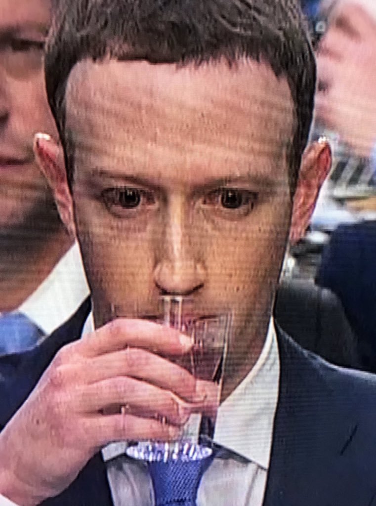 Detail Mark Zuckerberg Drinking Water Memes Nomer 2