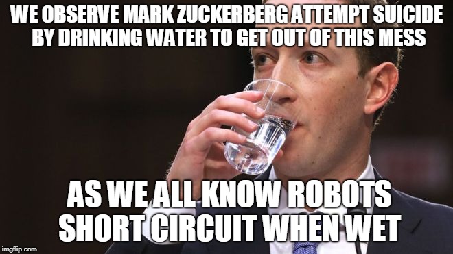 Detail Mark Zuckerberg Drinking Water Memes Nomer 12