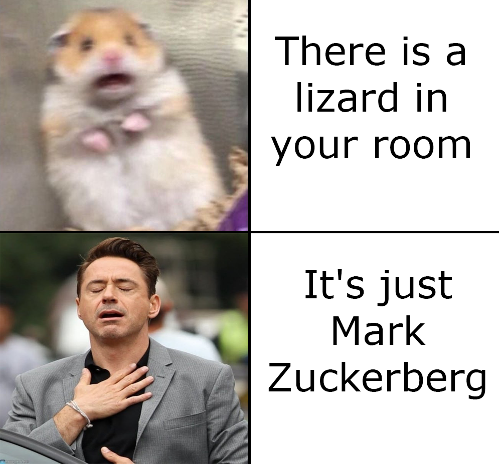 Detail Mark Zuckerberg Lizard Meme Nomer 14