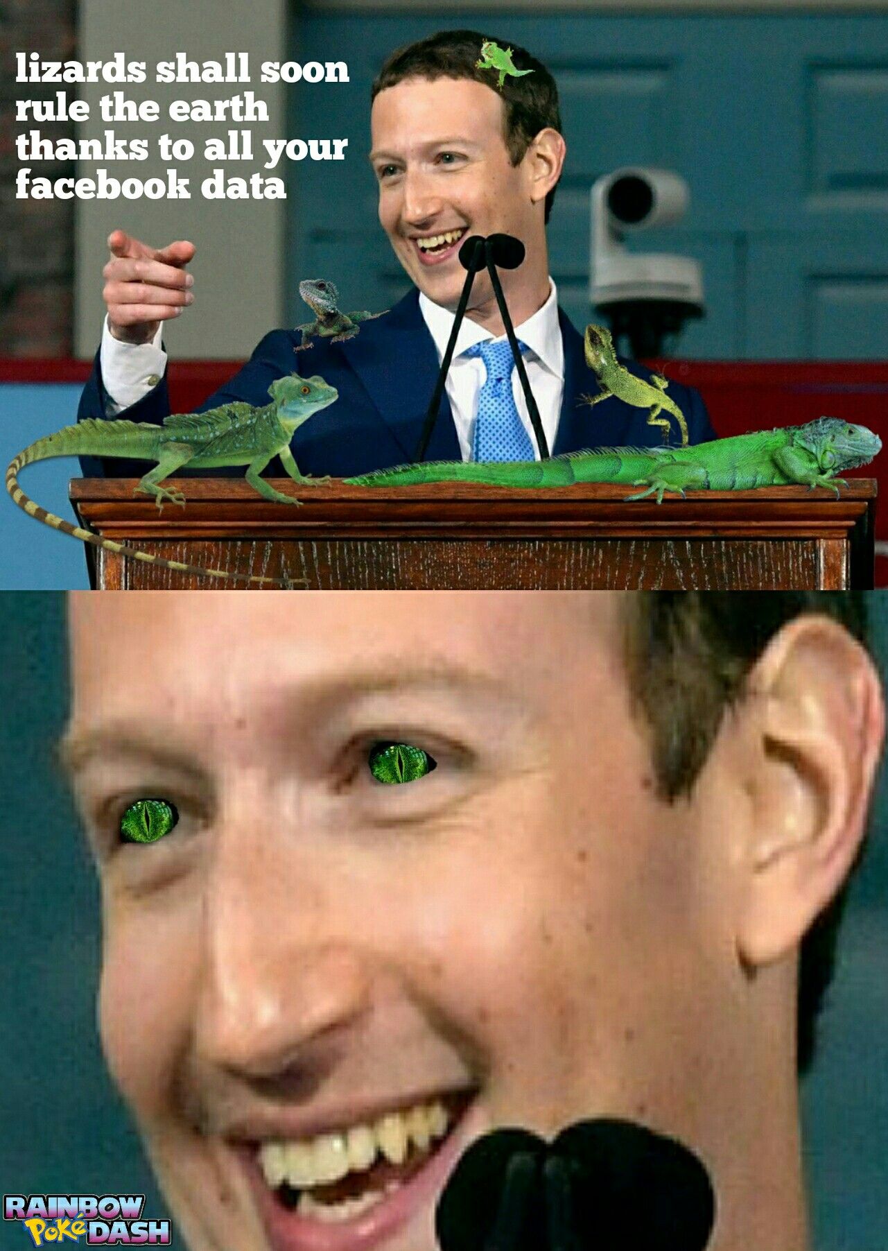 Detail Mark Zuckerberg Lizard Meme Nomer 6