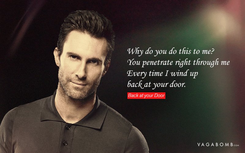 Maroon 5 Song Quotes - KibrisPDR